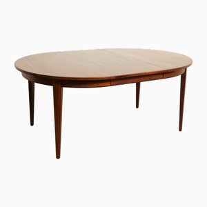 Ausziehbarer Vintage Palisander Esstisch von Gunni Omann für Omann Jun, 1960er