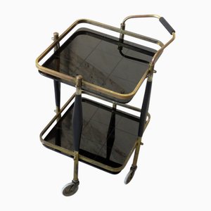 Vintage Trolley in Brass, 1950