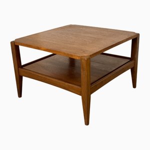 Scandinavian Teak & Formica Coffee Table, 1950s