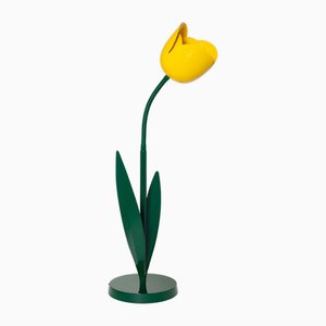Lámpara de mesa Tulip en amarillo de Mike Bliss & Peter Bliss