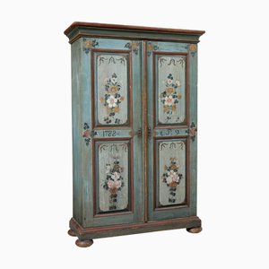 Schwedischer Schrank aus Kiefernholz, 1788