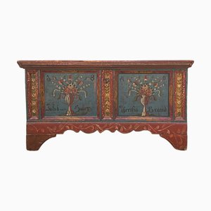 Antique Painted Chest, 1846