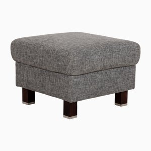 Grey Fabric Ottoman from Ewald Schillig