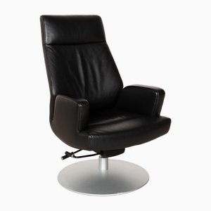 Fauteuil DS-256 en Cuir Noir de de Sede