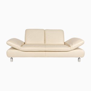 Rivoli 2-Seater Sofa in Cream Leather from Koinor