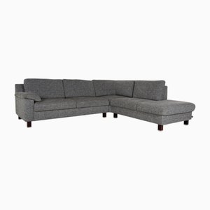 Corner Sofa in Grey Fabric from Ewald Schillig