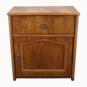 Cabinet in Walnut Finish, Former Czechoslovakia, 1930s