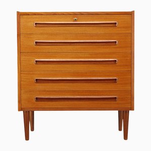 Danish Teak Chest of Drawers, 1960s