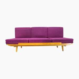 Convertible 3-Seater Sofa attributed to Jitona, Former Czechoslovakia, 1960s