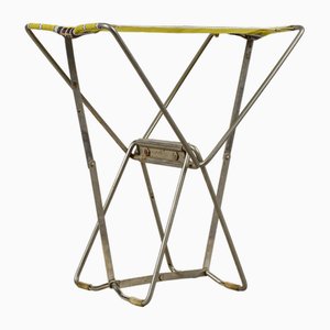 Yellow Folding Stool, 1950s