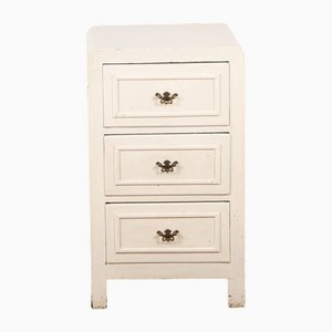Vintage 3-Drawer Bedside Table