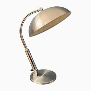 Bauhaus Silver Hala 144 Table Lamp by Herman Busquet for Hala Zeist