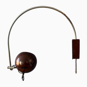 Space Age Eyeball Arc Wall Lamp from Herda, 1970s