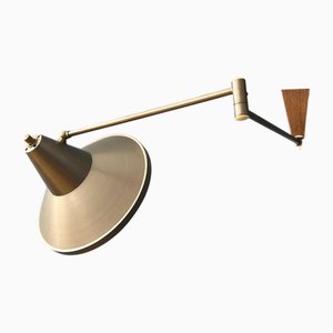 Vintage Swing Arm Swivel Wall Lamp from Philips