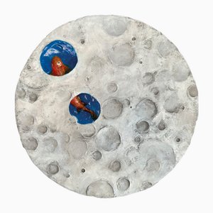 Vera Vizzi, Cratere, Mixed Media Wall Sculpture, 2025