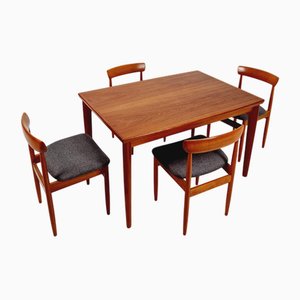 Danish Rectangular Teak Table by Henning Kjaernulf, Denmark 1960s