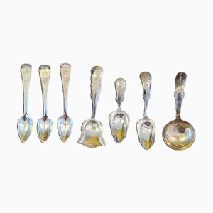 Silver Spoons, 20th Century, Set of 7