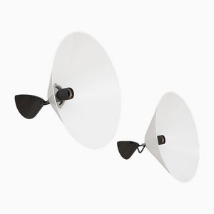 Aggregato Wall Lamps by Enzo Mari for Artemide, 1970s, Set of 2