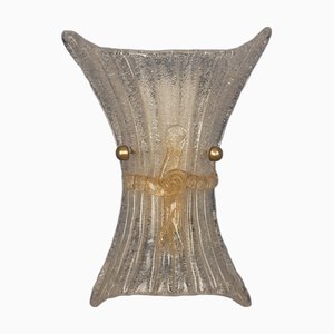Murano Glass Fiocco Sconce from Barovier & Toso, 1970s