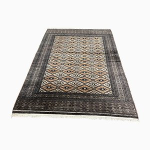 Tapis pakistanais fait main en laine et soie