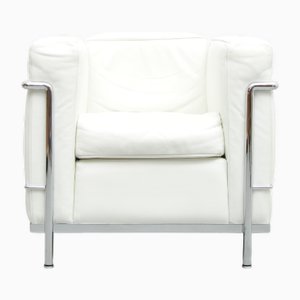 LC2 Armchair by Le Corbusier, Pierre Jeanneret and Charlotte Perriand for Cassina