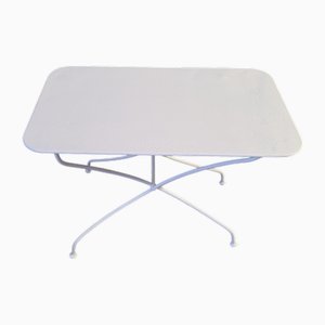 Gartentisch aus Schmiedeeisen, 1900er