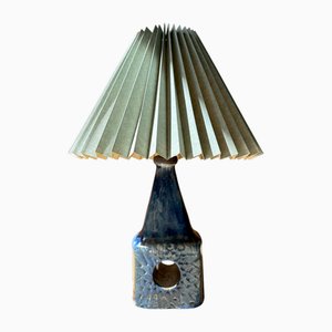 Lampe de Bureau Brutaliste avec Socle Sculptural, 1960s