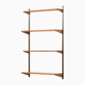 Danish Teak Shelving Unit by Kai Kristiansen for FM Mobler, 1960s