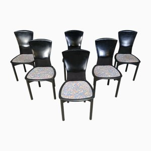 Vintage Pelope Dining Chairs by Francesco Binfarè for Cassina, 1990s, Set of 6