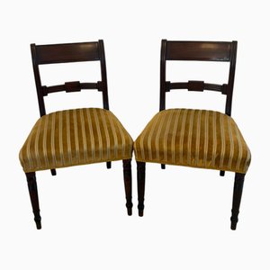 Set of Antique George III Mahogany Side Chairs, 1800