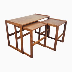 Nesting Tables attributed to Mogens Kold, Set of 3