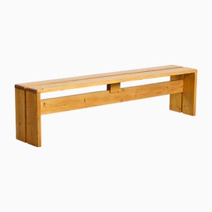 Pine Bench from Les Arcs, France, 1973