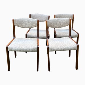Vintage Scandinavian Chairs, 1960s, Set of 4