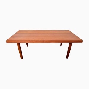 Dänischer Couchtisch aus Teak von Niels Bach, 1970er