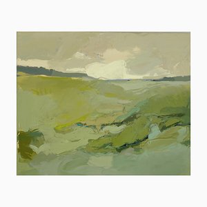 Liliya Nikolova, Horizon Green, 2000er, Acryl auf Leinwand