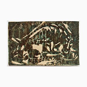 Christian Rohlfs, Das Tier, 1925, Gravure sur bois en couleur, Provenance : Paul Vogt, Essen