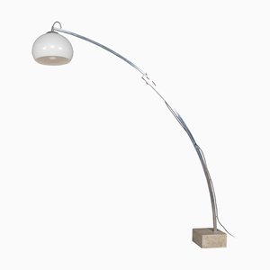Vintage Italian Extendable Arc Floor Lamp, 1970