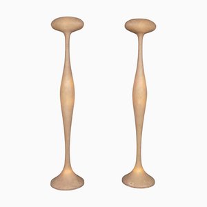 Vintage Italian Floor Lamps by Guglielmo Berchicci for Kundalini, 1980s, Set of 2
