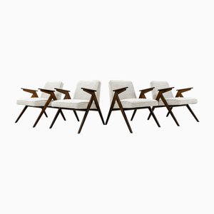 Mid-Century Sessel Bunny, Polen, 1970er, 4er Set