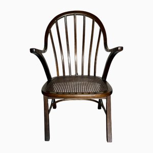 Sedia Art Deco in legno curvato di Kepler & Bruy Zuffenhausen, anni '30