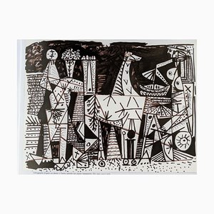 Pablo Picasso, Untitled, Color Lithograph, 1966