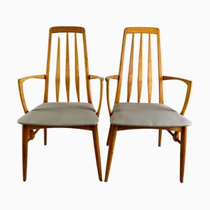 Butacas Mid-Century de Niels Koefoed para Koefoeds Hornslet. Juego de 2