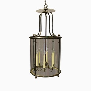 20th Century Six-Light Brass Lantern, 1950s