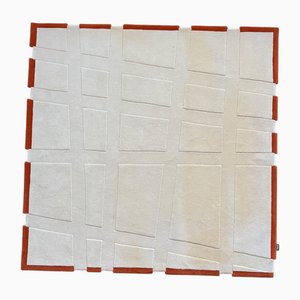 Modern Asymmetric Square Rug by Tisca Tiara, Austria