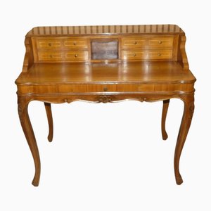 Chippendale Desk with Many Small Drawers, 1970s