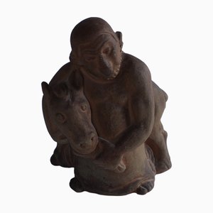 Sculture Bilean e l'asino di Åke Holm