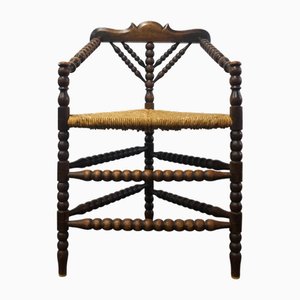 Late 19th-Century Dutch Weaving Chair
