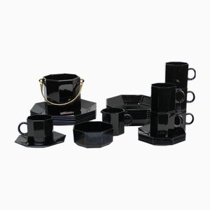 Set de Vaisselle Arcoroc, 1980s, Set de 27