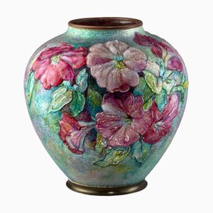 Vase Vintage en Émail, 1930