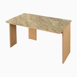 Three-Legged Marble Desk, 1960s
